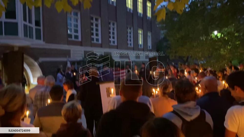 US: Vigils Held Nationwide to Pay Tribute to Charlie Kirk 7
