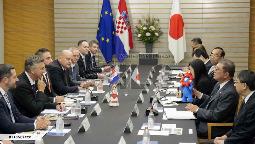 Japan-Croatia talks