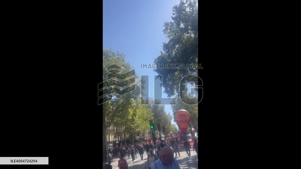 France: Hundreds of Thousands Join Nationwide Protests Over Austerity Budget 3