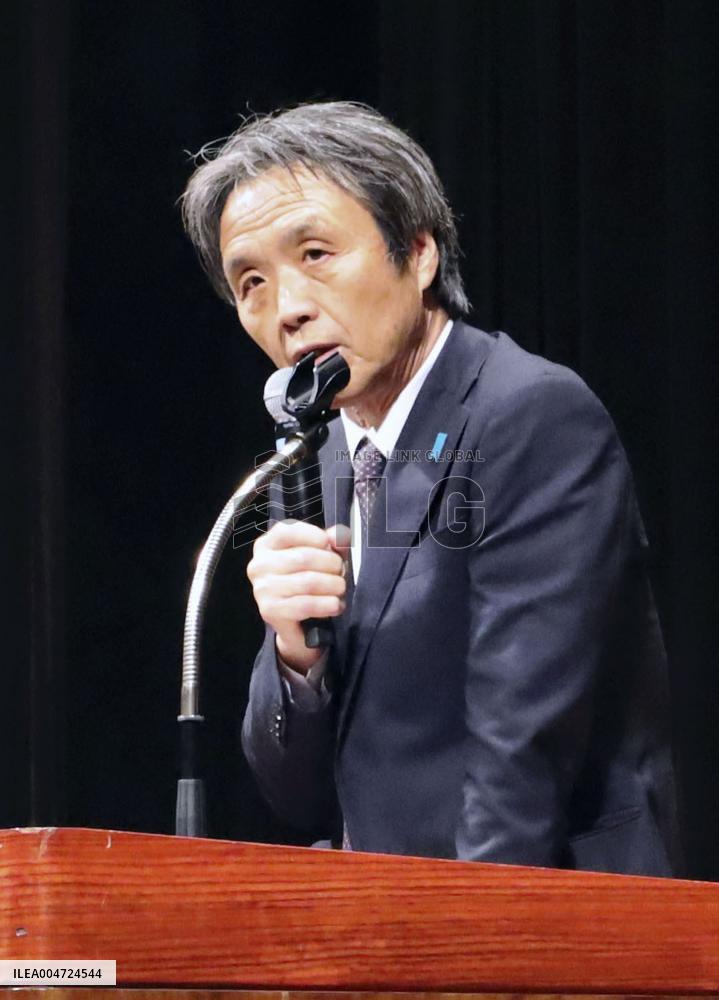 Former abductee Hasuike