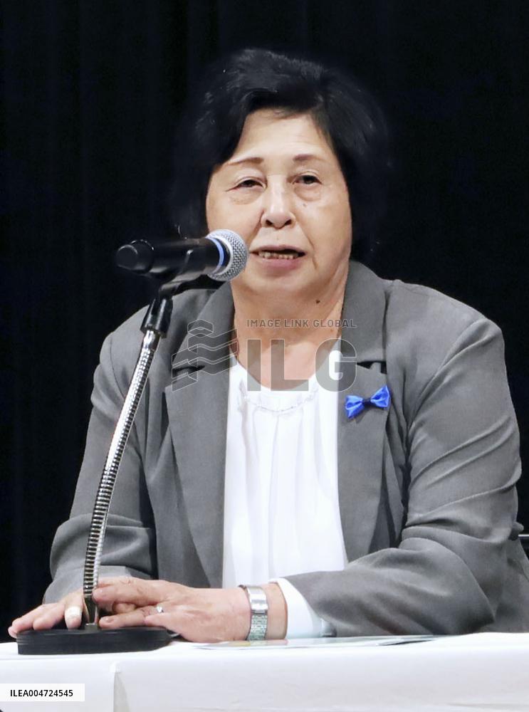 Former abductee Soga