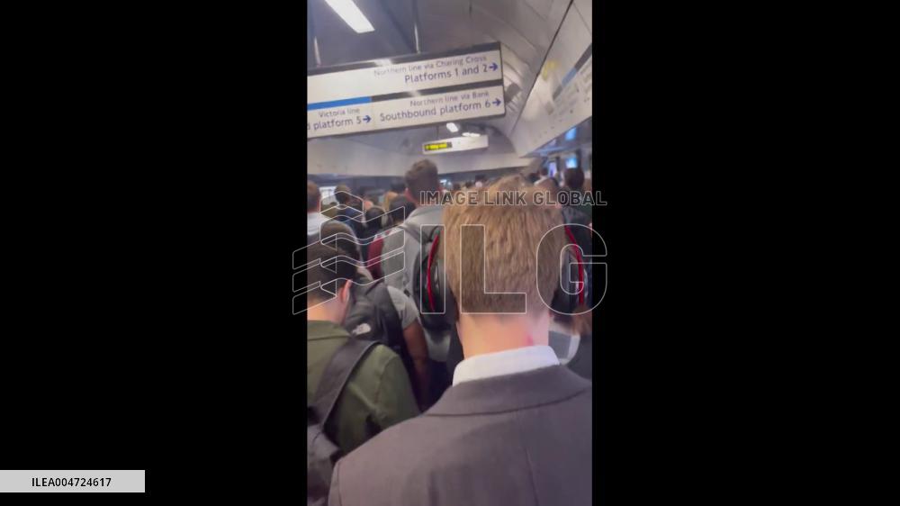 UK: London Euston Station Evacuated After Reports of Train Fire