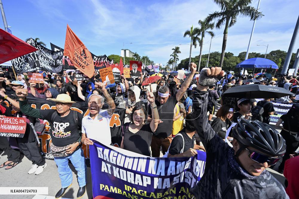 Anti-corruption rally in Manila
