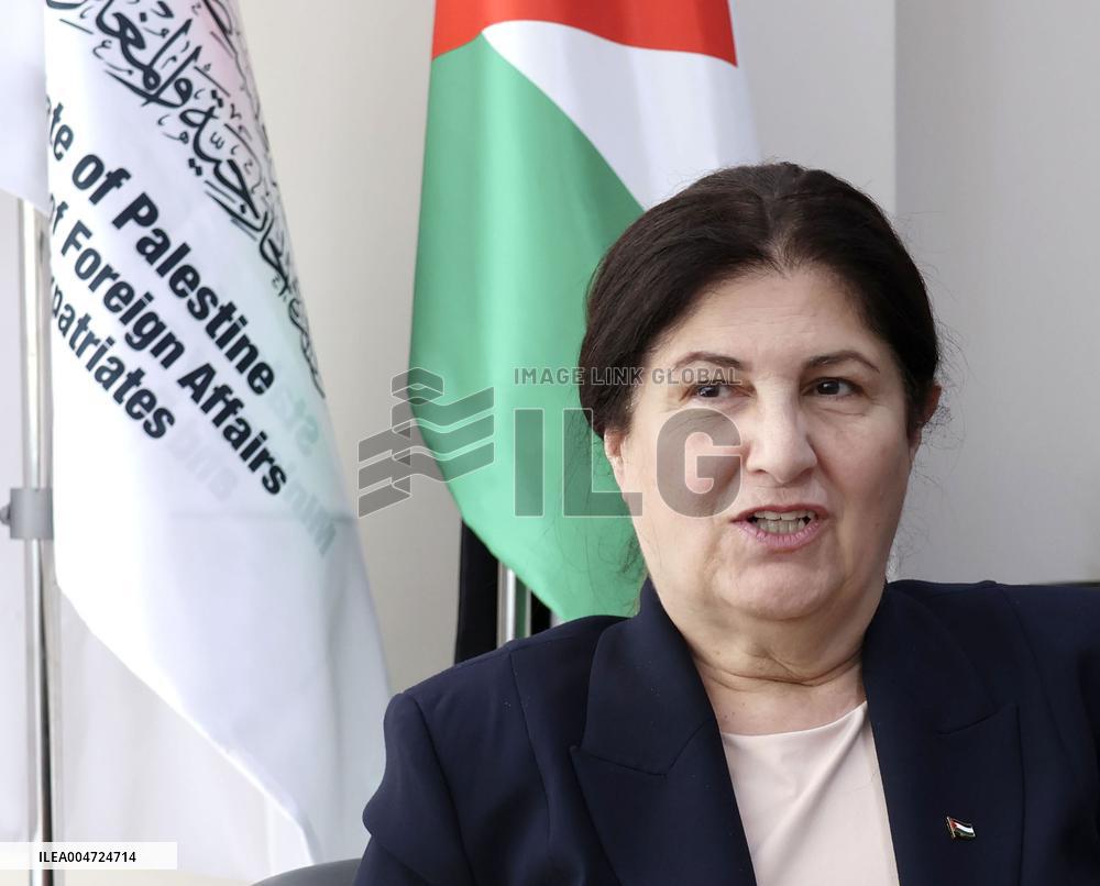 Palestine Foreign Minister Aghabekian