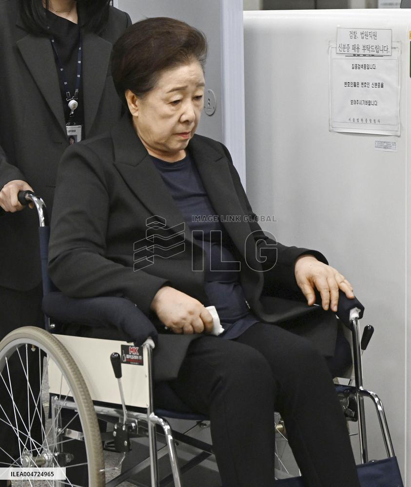 Court hearing for Unification Church leader