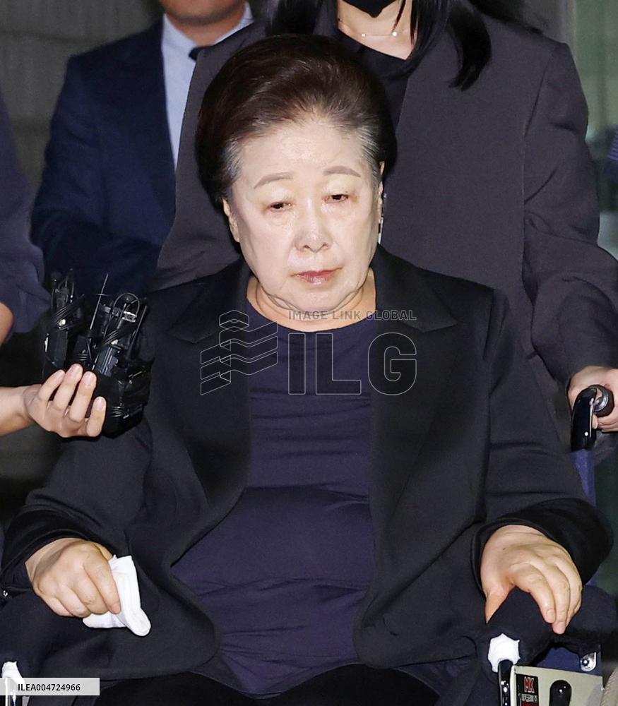 Court hearing for Unification Church leader