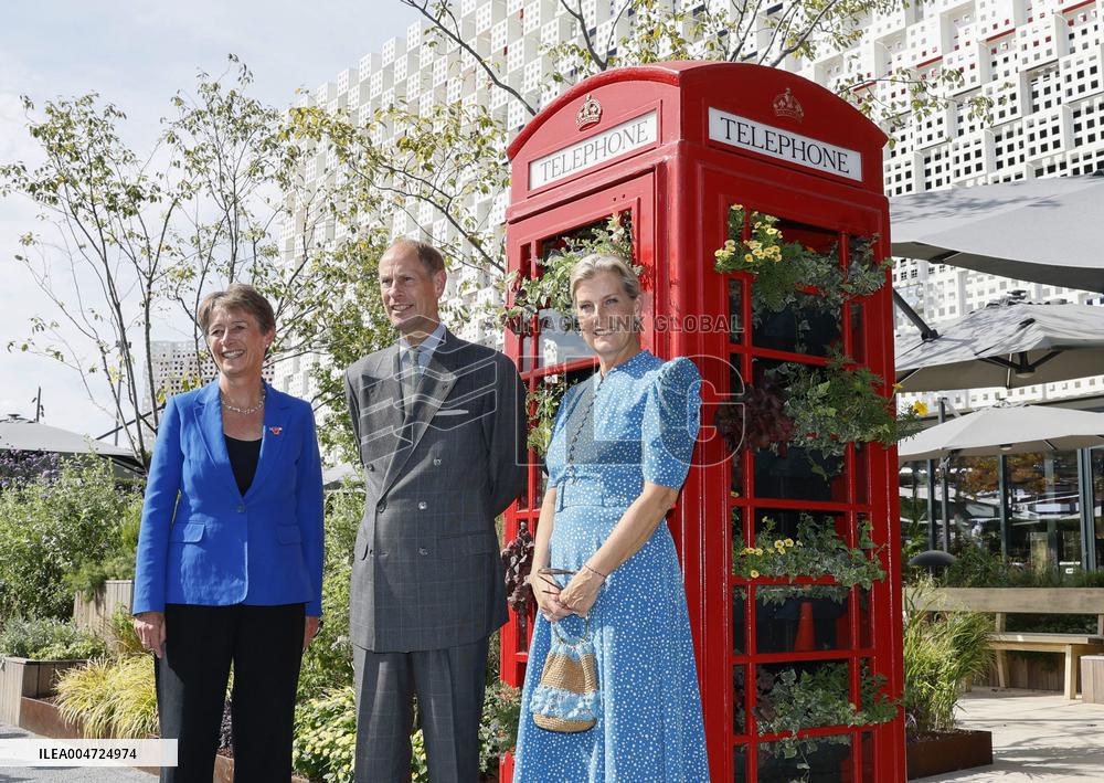 British Prince Edward at Osaka expo