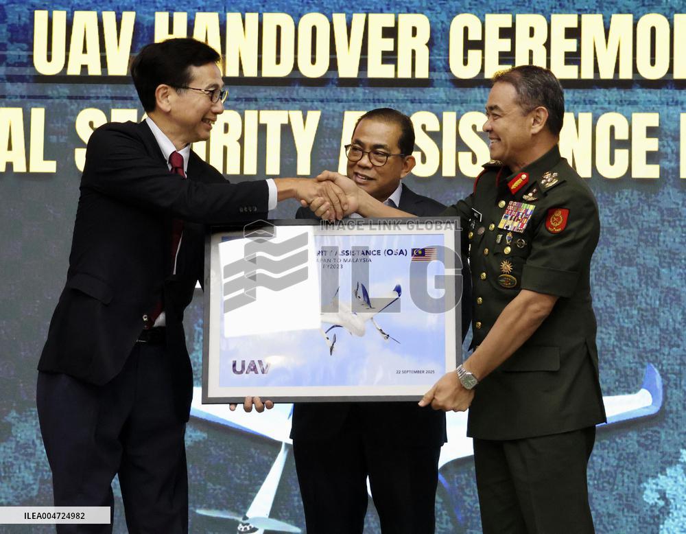 Japan provides drones to Malaysian military