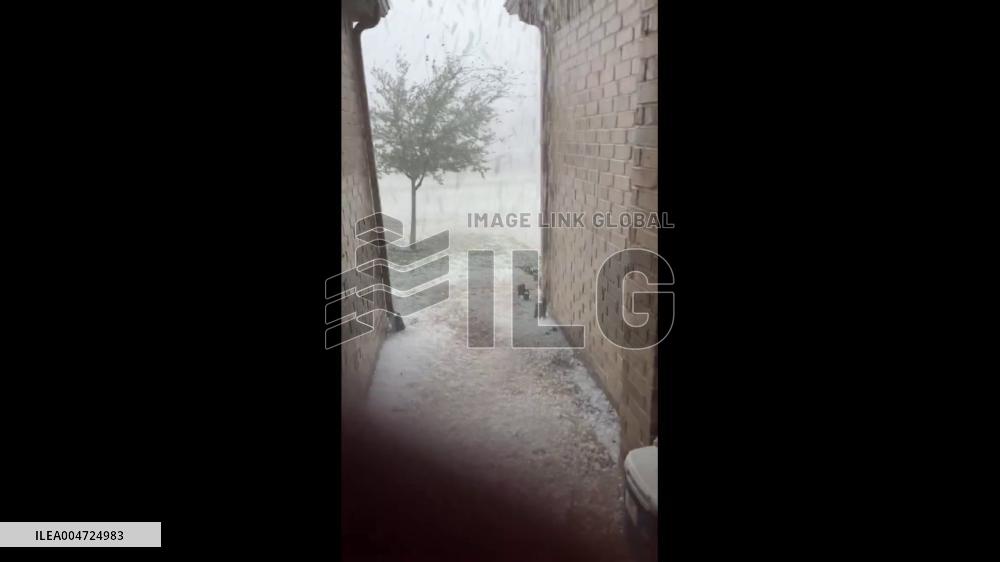US: Large Hail Batters North Texas as Severe Storms Sweep Through