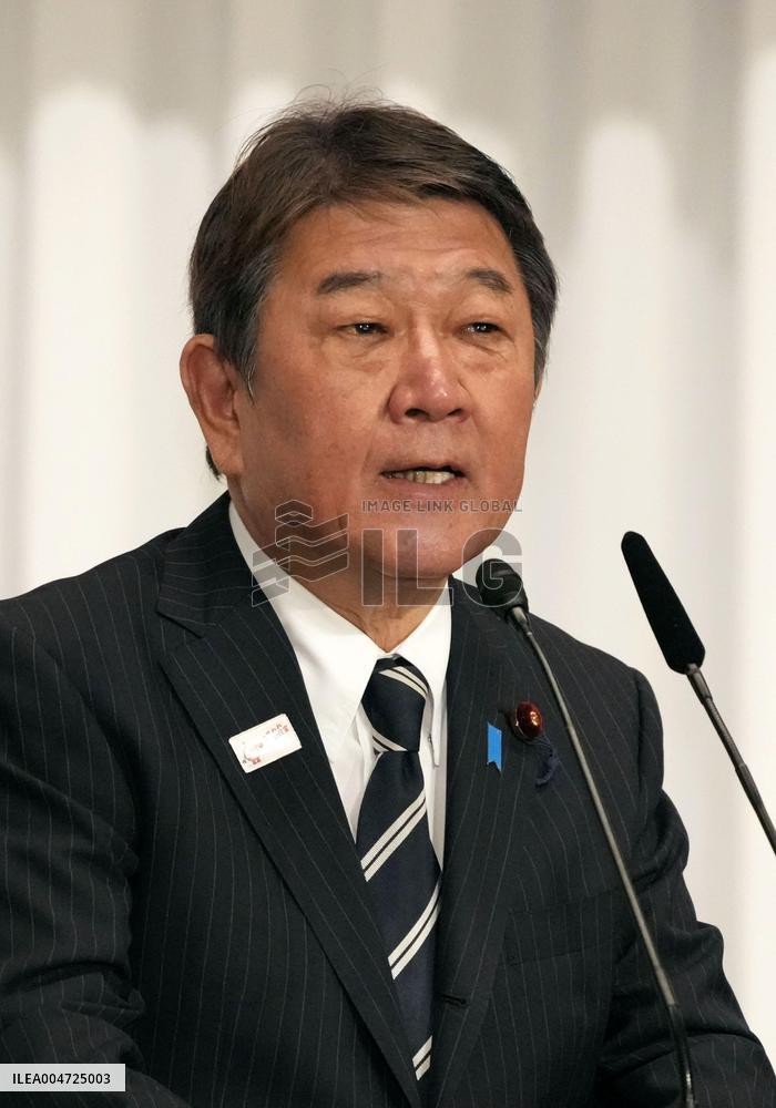 Joint press conference ahead of LDP leadership poll