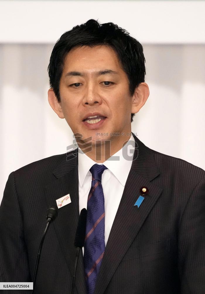 Joint press conference ahead of LDP leadership poll