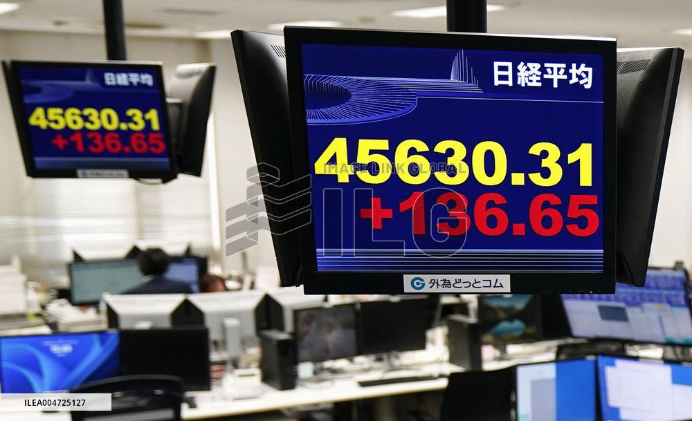 Nikkei index hits new closing high