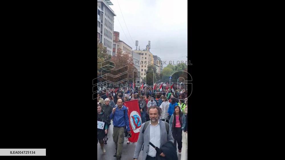 Italy: Massive Demonstrations in Support of Palestine Across Major Cities 2