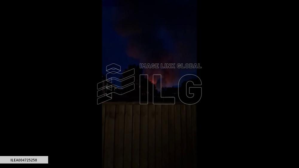 UK: Warehouse Explosion Sparks Major Fire in Swindon