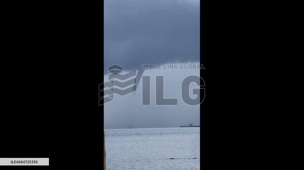 Saint Lucia: Waterspout Spotted Off Northwestern Coast