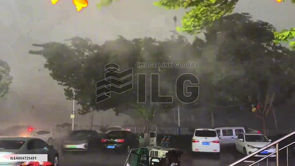 China: Super Typhoon Ragasa Slams Yangjiang With Fierce Winds