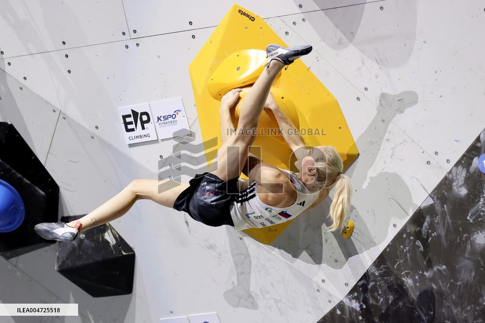 Sport climbing: World championships