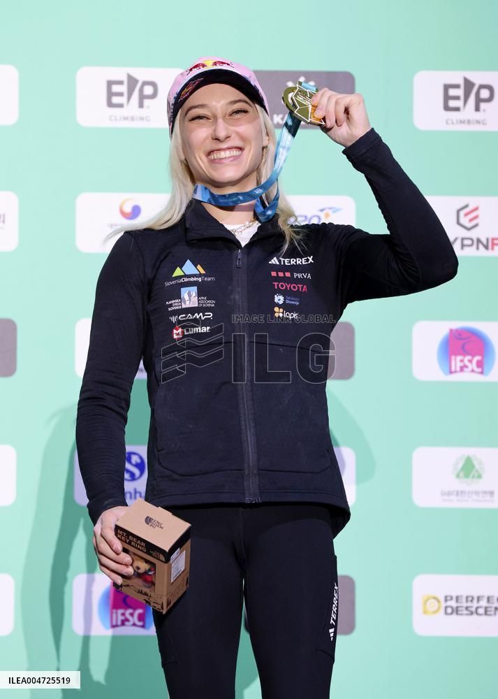 Sport climbing: World championships