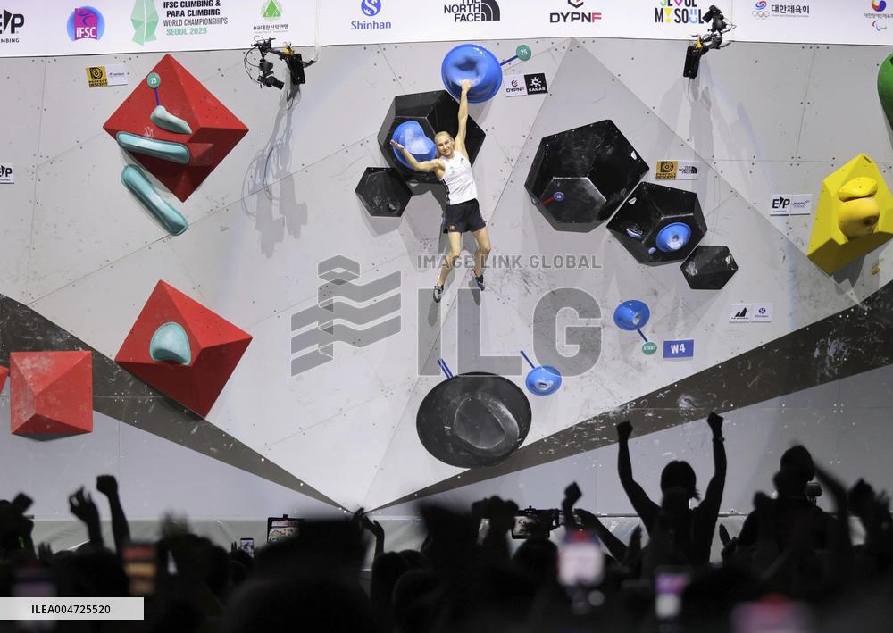 Sport climbing: World championships