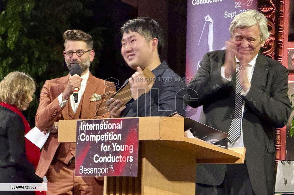 Japan's Yoneda wins conductor contest in France