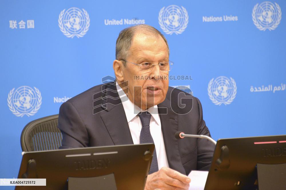 Russian Foreign Minister Lavrov