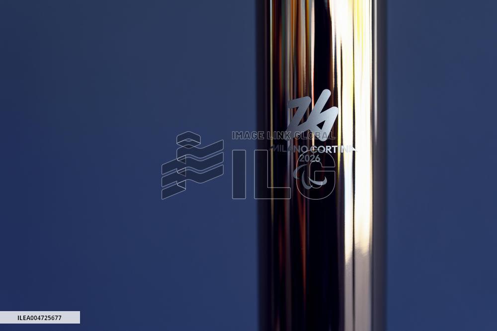 Milan-Cortina Winter Olympics torch