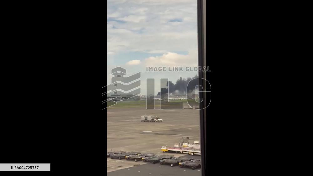 Japan: Fire Breaks Out at Tokyo Haneda Airport Old Hangar, Flights Unaffected