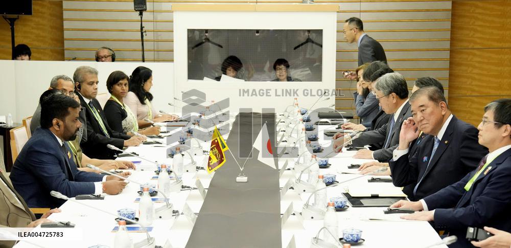 Japan-Sri Lanka talks