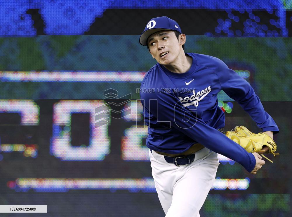 Baseball: Wild Card Series between Reds and Dodgers