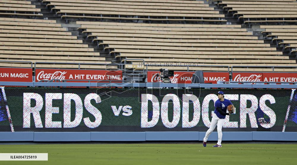 Baseball: Wild Card Series between Reds and Dodgers