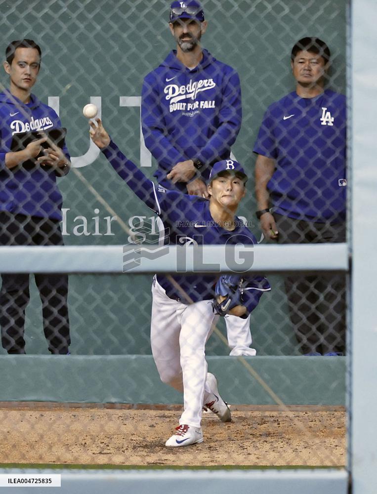 Baseball: Wild Card Series between Reds and Dodgers