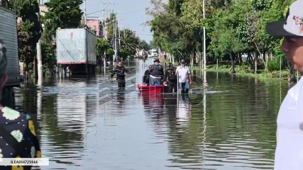 Mexico: Flooding Continues in Nezahualcóyotl After Record Rains