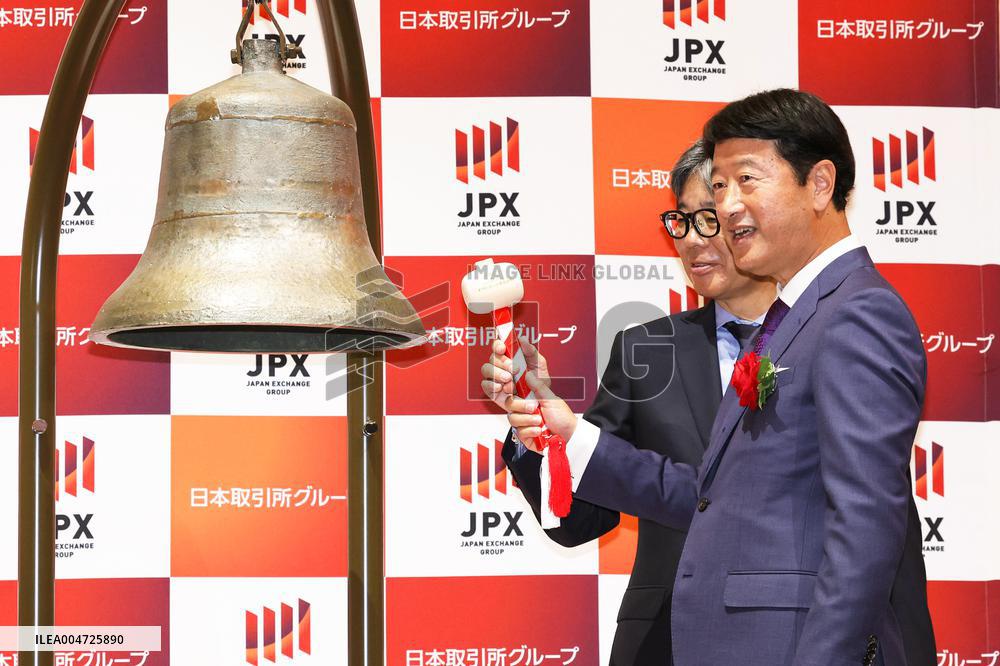 Orion Beer Listing Ceremony