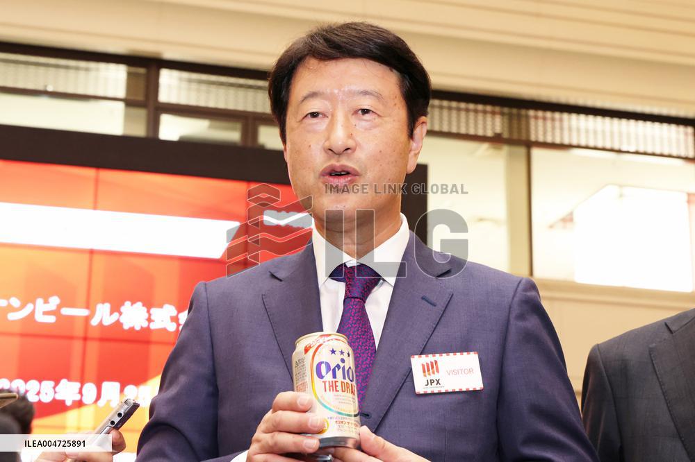 Orion Beer Listing Ceremony