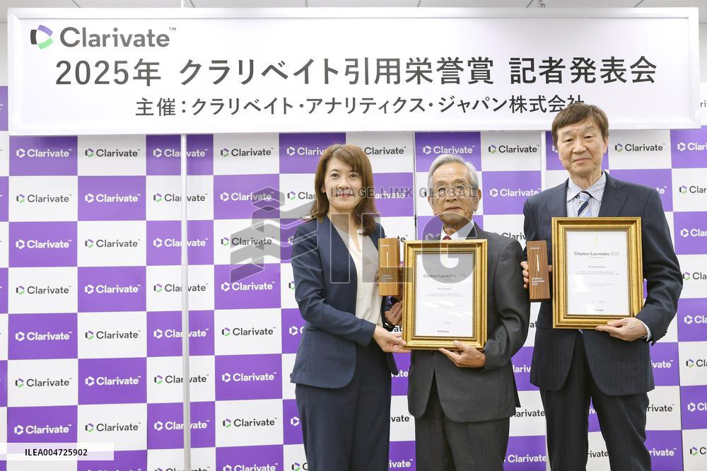 Clarivate Citation Laureate Award Press Conference