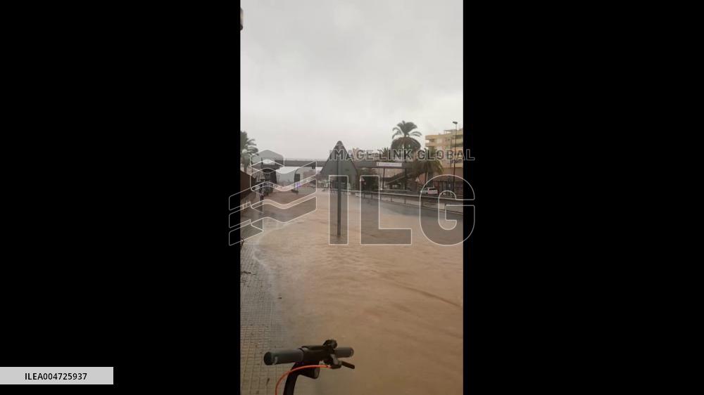 Spain: Torrential Rains Trigger Red Alert as Ibiza Floods