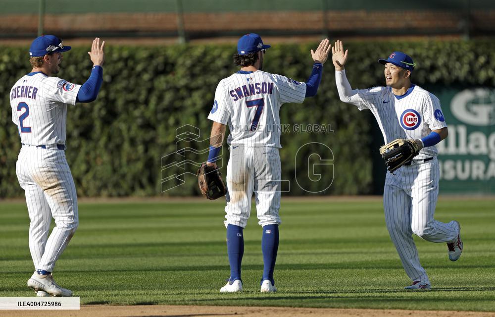 Baseball: Wild Card Series between Padres and Cubs