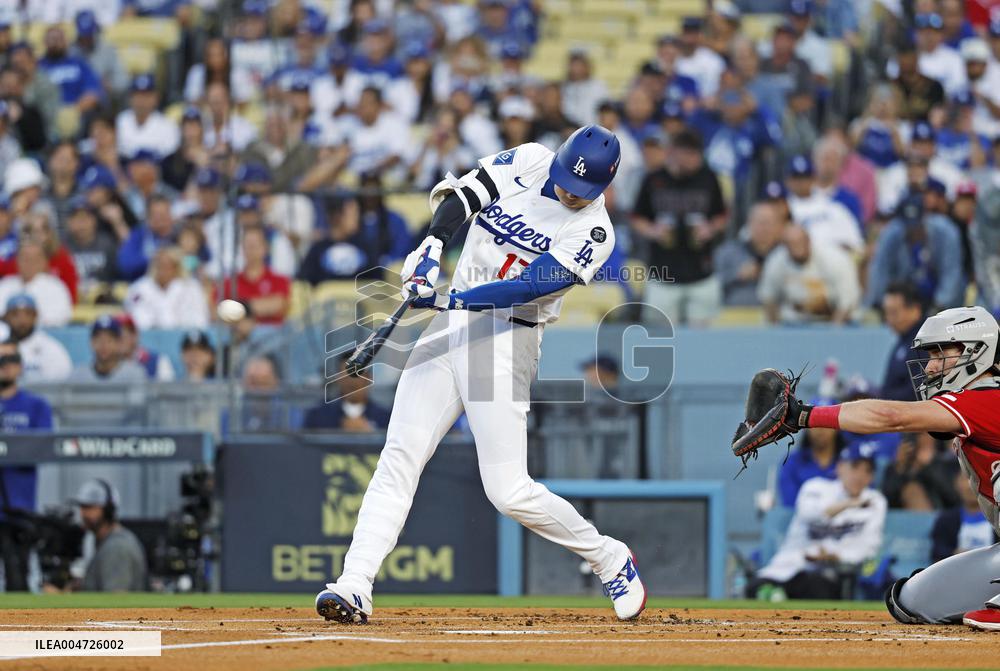 Baseball: Wild Card Series between Reds and Dodgers