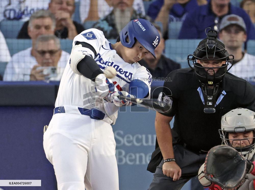 Baseball: Wild Card Series between Reds and Dodgers