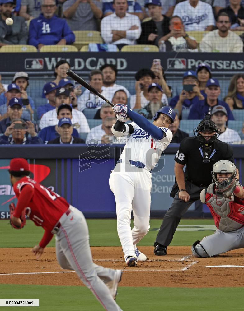 Baseball: Wild Card Series between Reds and Dodgers