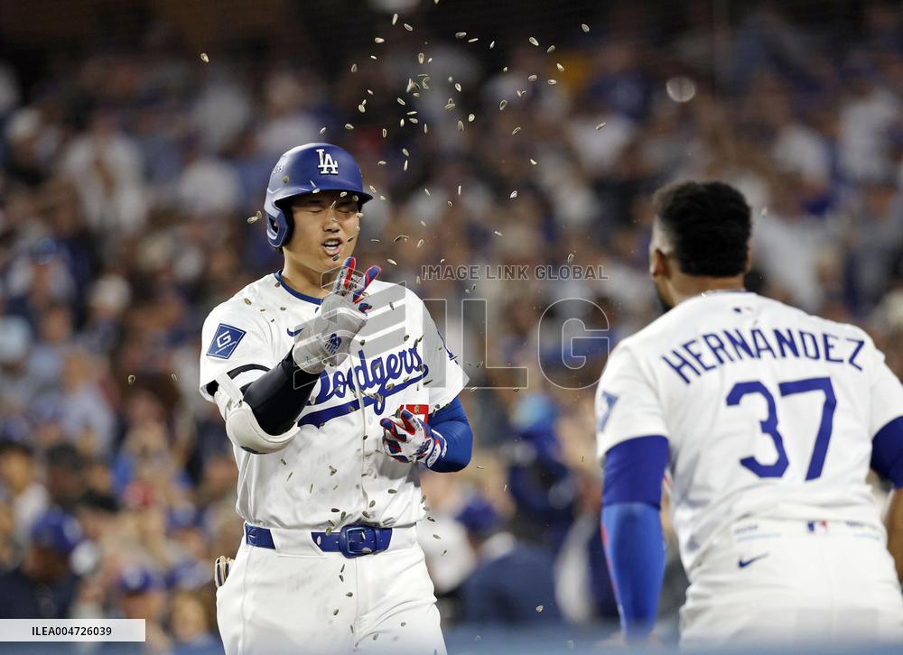 Baseball: Wild Card Series between Reds and Dodgers