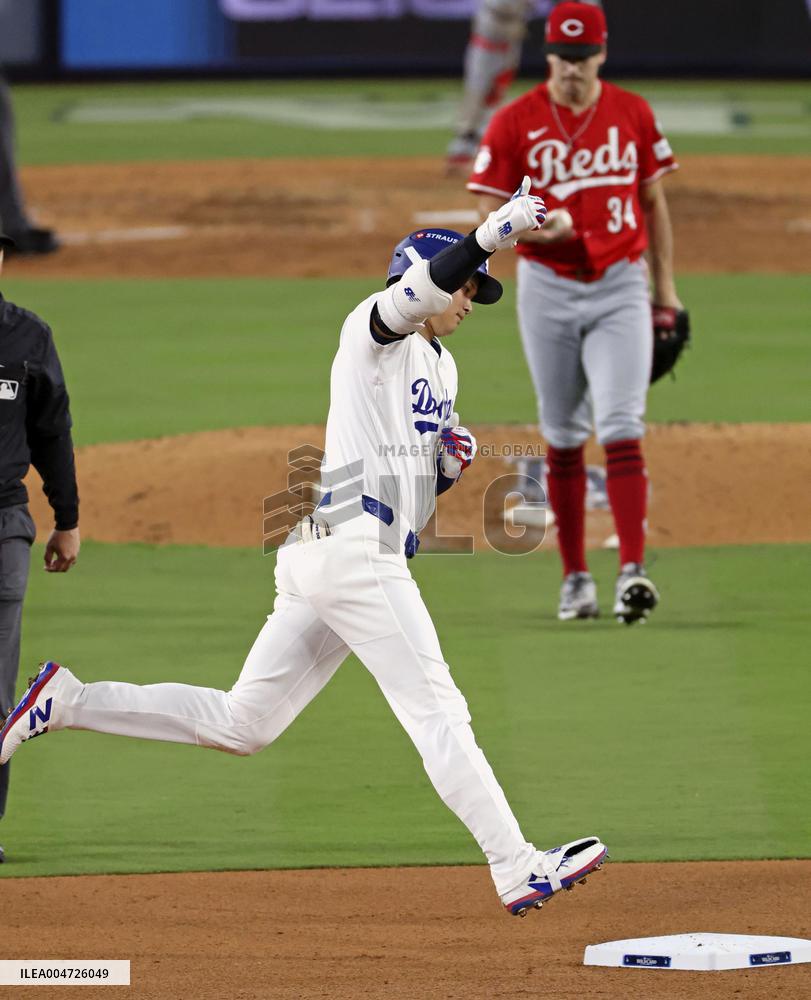 Baseball: Wild Card Series between Reds and Dodgers