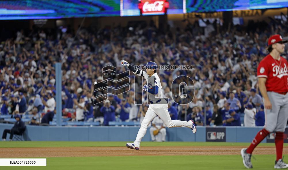 Baseball: Wild Card Series between Reds and Dodgers