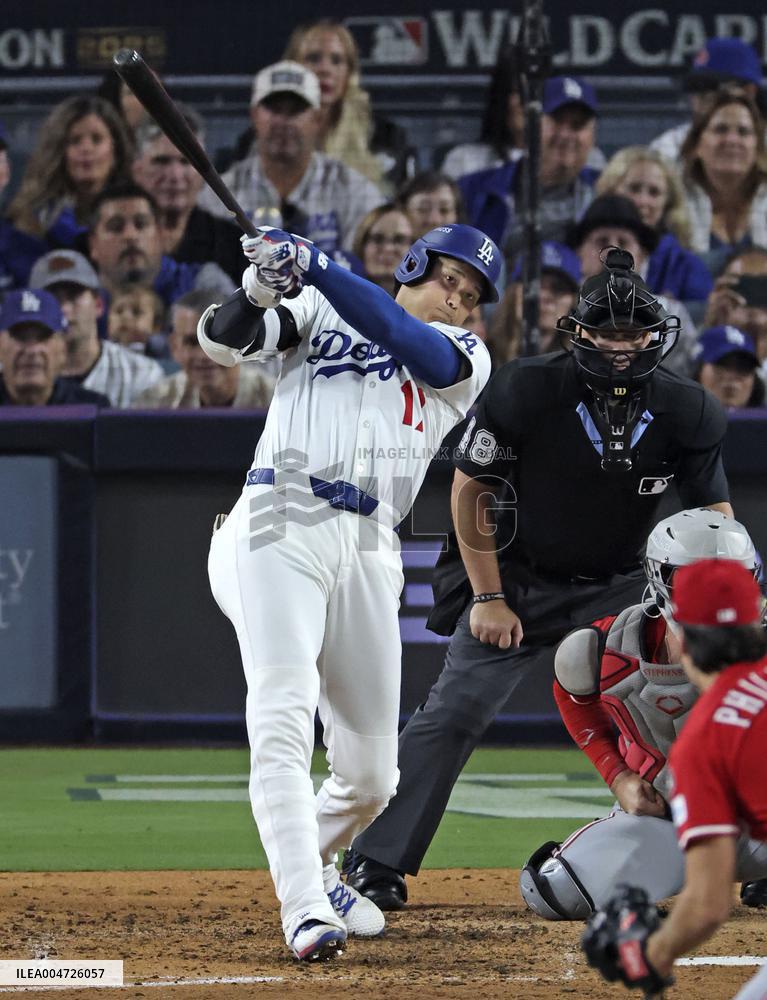 Baseball: Wild Card Series between Reds and Dodgers