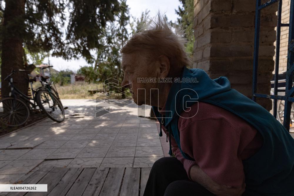 Ukraine War Civilians Evacuation - Kostyantynivka