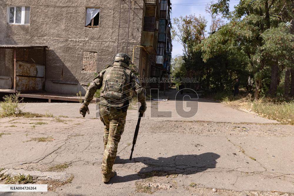 Ukraine War Civilians Evacuation - Kostyantynivka