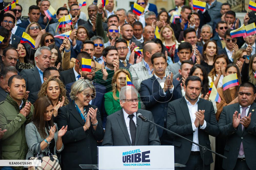 Miguel Uribe Londono Announces Presidential Candidacy