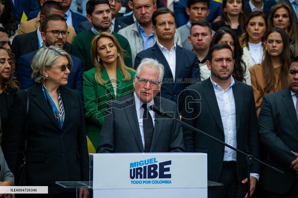 Miguel Uribe Londono Announces Presidential Candidacy