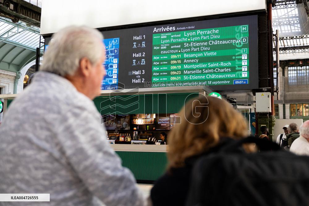 Illustration Gare de Lyon - Paris AJ