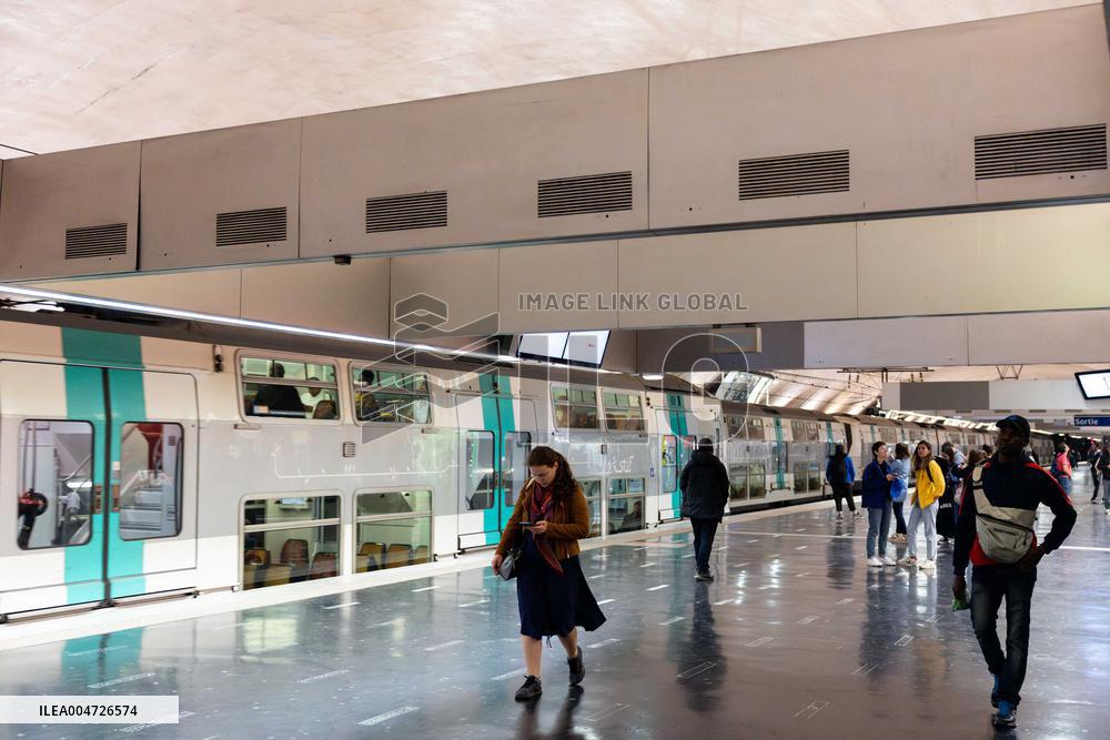 Illustration RER A Nation - Paris AJ